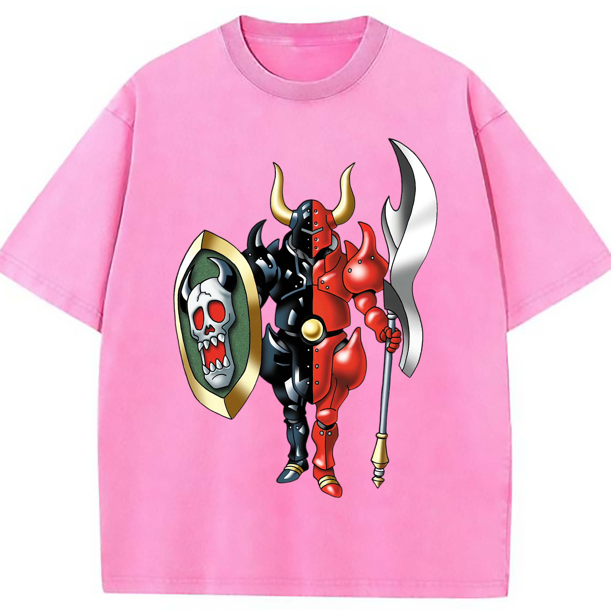 （画像用） ドラゴンクエスト Doragon Kuesuto Dragon Quest 綿100% ヴィンテージ風 半袖Tシャツ（フロントプリント）